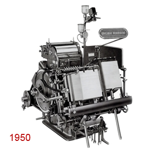 Heidelberg T Platen 1950