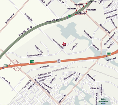 Howard Direct map